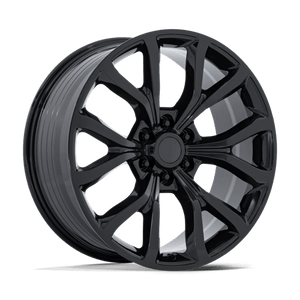 OE Creations PR230 Gloss Black 22x9.5 +44 6x135mm 87.1mm - Wheelwiz
