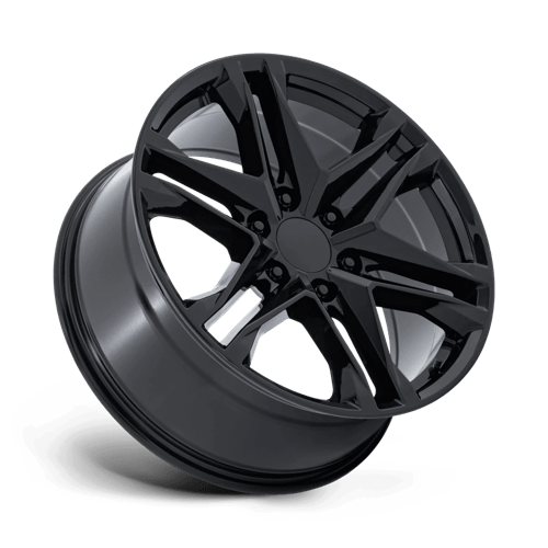 OE Creations PR238 Gloss Black 18x8.5 +37 6x132mm 74.5mm - Wheelwiz
