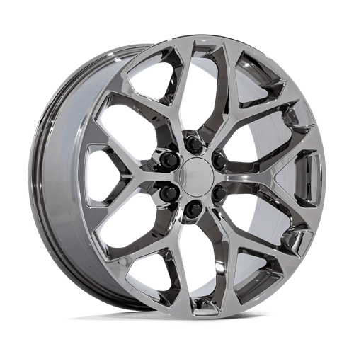 OE Creations PR176 Black Chrome 24x10 +24 6x139.7mm 78.1mm - Wheelwiz