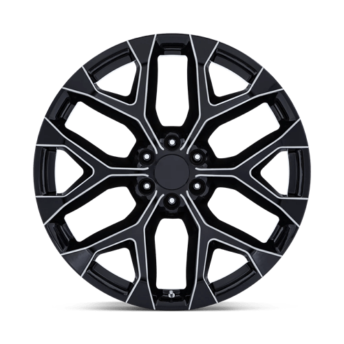 OE Creations PR177 Gloss Black Milled 26x10 +24 6x139.7mm 78.1mm - Wheelwiz