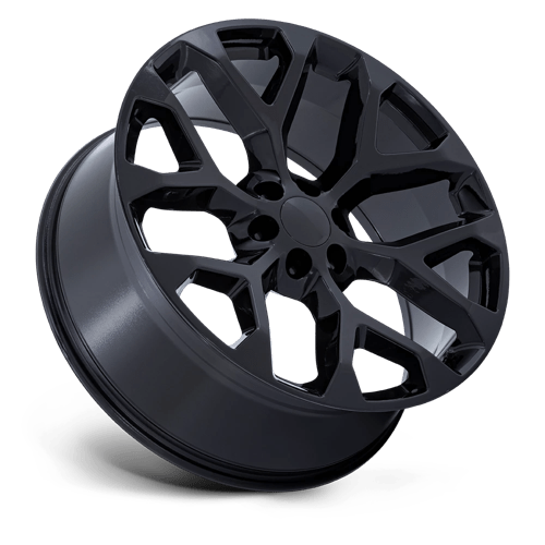 OE Creations PR177 Gloss Black 24x10 +24 6x139.7mm 78.1mm - Wheelwiz