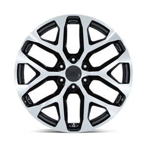 OE Creations PR177 Gloss Black Machined Face 20x9 +24 6x139.7mm 78.1mm - Wheelwiz