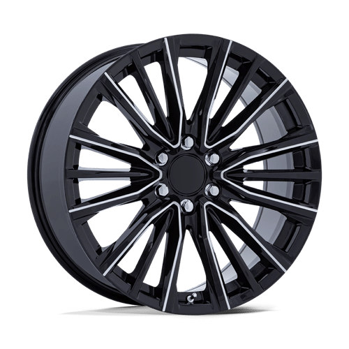OE Creations PR223 Gloss Black Milled 22x9 +28 6x139.7mm 78.1mm - Wheelwiz