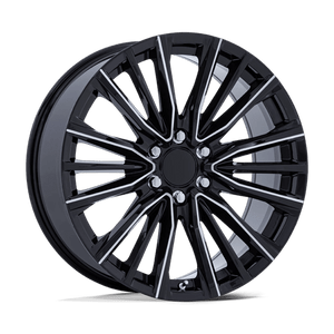 OE Creations PR223 Gloss Black Milled 22x9 +28 6x139.7mm 78.1mm