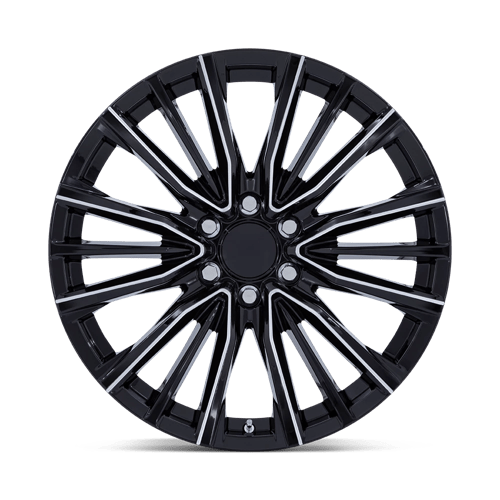 OE Creations PR223 Gloss Black Milled 24x10 +28 6x139.7mm 78.1mm - Wheelwiz