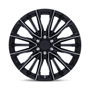 OE Creations PR223 Gloss Black Milled 24x10 +28 6x139.7mm 78.1mm - Wheelwiz