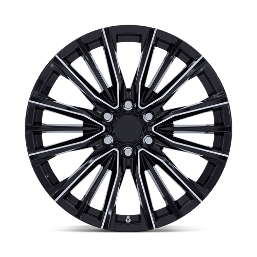 OE Creations PR223 Gloss Black Milled 22x9 +28 6x139.7mm 78.1mm