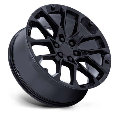OE Creations PR224 Gloss Black 22x9 +28 6x139.7mm 78.1mm