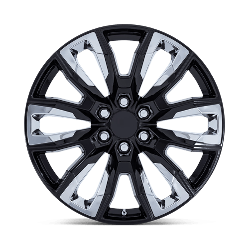 OE Creations PR225 Gloss Black W/ Accents 22x9 +28 6x139.7mm 78.1mm