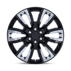 OE Creations PR225 Gloss Black W/ Accents 24x10 +31 6x139.7mm 78.1mm