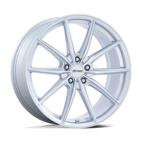 Petrol P4B Gloss Silver 20x8.5 +40 5x114.3mm 76.1mm - Wheelwiz