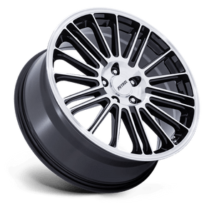 Petrol PE001 P1D Gloss Black W/ Machined Face 18x8 +40 5x114.3mm 72.6mm - Wheelwiz