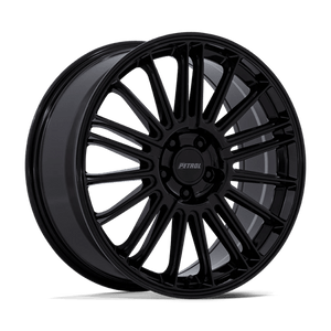 Petrol PE001 P1D Gloss Black 19x8 +40 5x108mm 72.6mm - Wheelwiz