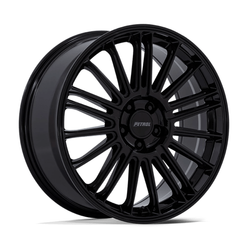 Petrol PE001 P1D Gloss Black 20x8.5 +35 5x120mm 74.1mm - Wheelwiz