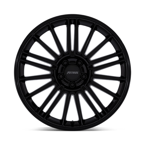 Petrol PE001 P1D Gloss Black 20x8.5 +40 5x112mm 72.6mm - Wheelwiz