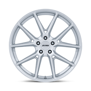 Petrol PE002 P1E Gloss Silver 17x8 +40 5x115mm 72.6mm