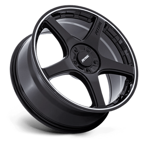 Petrol PE003 P2E Gloss Black W/ Machined Lip 18x8 +35 Custom 72.6mm - Wheelwiz