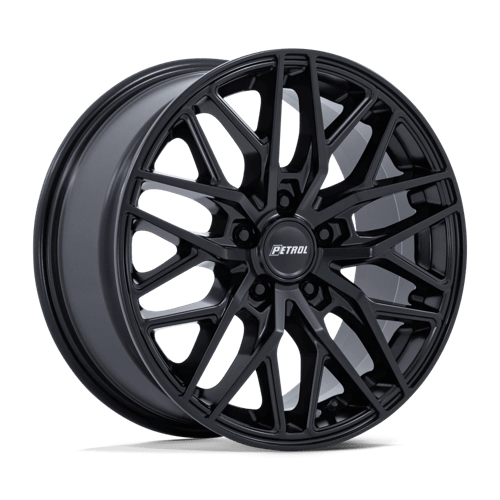 Petrol PE004 P3E Matte Black 17x8 +40 5x108mm 72.6mm - Wheelwiz