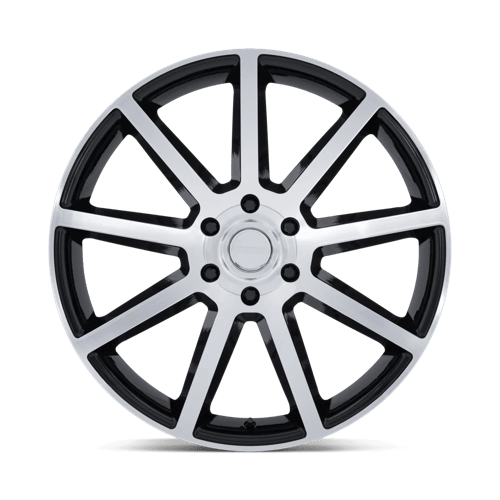 Petrol PE007 P6E Gloss Black W/ Machined Face 22x9.5 +30 6x135mm 87.1mm