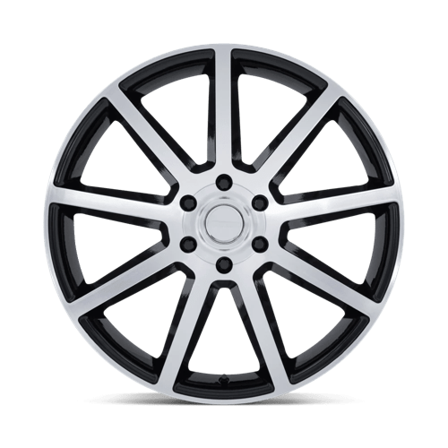 Petrol PE007 P6E Gloss Black W/ Machined Face 22x9.5 +30 6x135mm 87.1mm - Wheelwiz