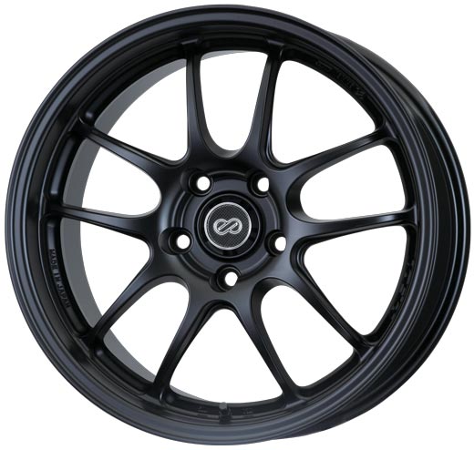 Enkei PF01 Black Paint 17x9 +48 5x114.3mm 75mm - WheelWiz
