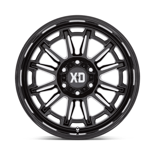 XD Series XD865 PHOENIX Gloss Black Milled 20x9 0 5x127mm 71.5mm - Wheelwiz