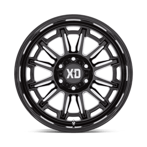 XD Series XD865 PHOENIX Gloss Black Milled 20x9 0 6x135mm 87.1mm - Wheelwiz