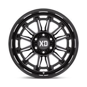 XD Series XD865 PHOENIX Gloss Black Milled 20x9 0 5x139.7mm 78.1mm - Wheelwiz