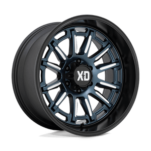 XD Series XD865 PHOENIX Metallic Blue Milled W/ Blk Lp 20x9 0 5x127mm 71.5mm - Wheelwiz