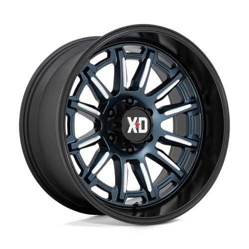 XD Series XD865 PHOENIX Metallic Blue Milled W/ Blk Lp 20x9 +18 6x135mm 87.1mm