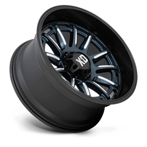 XD Series XD865 PHOENIX Metallic Blue Milled W/ Blk Lp 20x10 -18 5x127mm 71.5mm - Wheelwiz