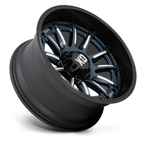 XD Series XD865 PHOENIX Metallic Blue Milled W/ Blk Lp 20x9 0 5x127mm 71.5mm - Wheelwiz