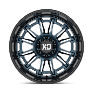 XD Series XD865 PHOENIX Metallic Blue Milled W/ Blk Lp 20x9 +18 6x114.3mm 66.1mm - Wheelwiz