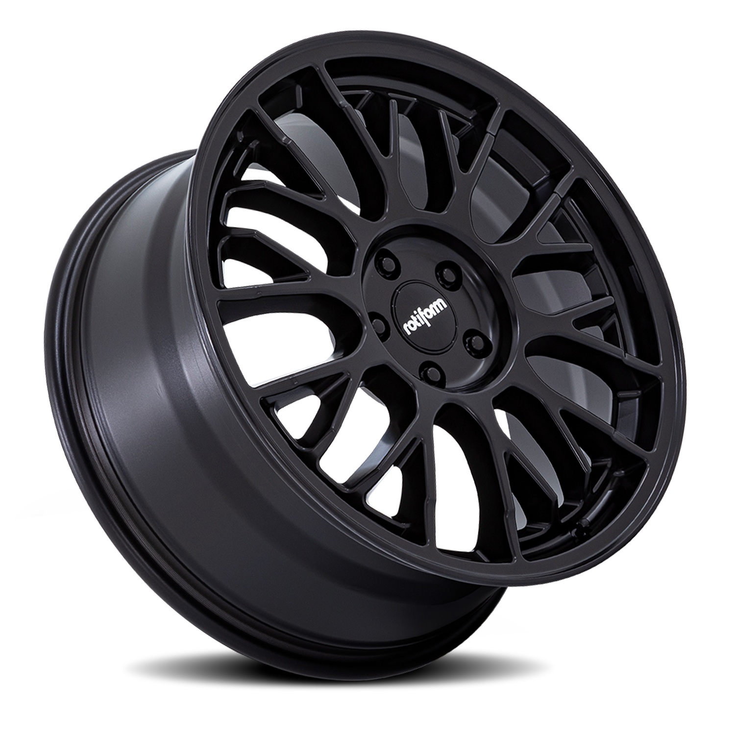 Rotiform RC204 PHX Matte Black 20x8.5 +40 5x112mm 66.6mm - Wheelwiz