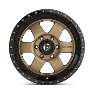 Fuel Offroad D617 PODIUM Matte Bronze Black Bead Ring 20x9 +19 6x139.7mm 106.1mm - WheelWiz