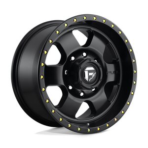 Fuel Offroad D618 PODIUM Matte Black 18x9 +20 8x180mm 124.2mm - WheelWiz