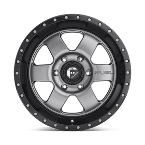 Fuel Offroad D619 PODIUM Matte Gunmetal Black Bead Ring 18x9 +1 5x127mm 78.1mm - Wheelwiz
