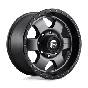 Fuel Offroad D619 PODIUM Matte Gun Metal Black Bead Ring 18x9 +20 8x170mm 125.1mm - WheelWiz