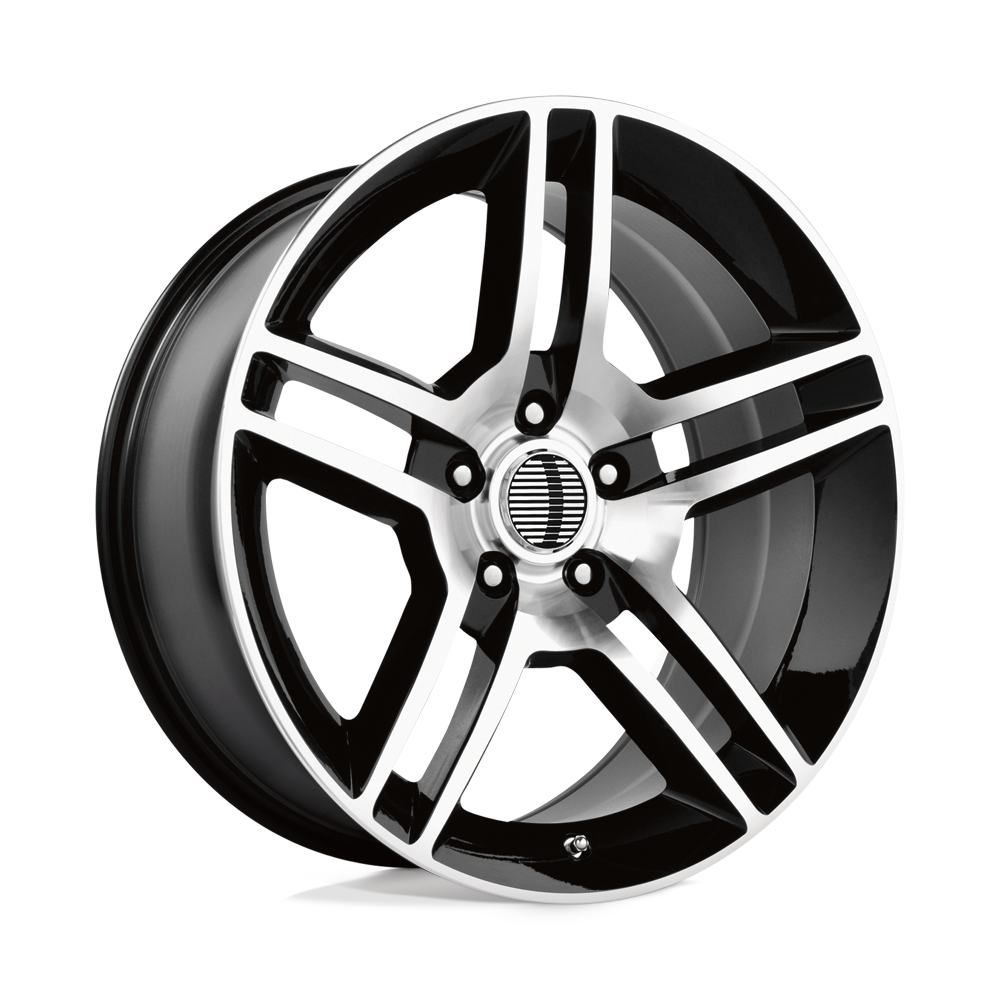 OE Creations PR101 Gloss Black Machined 19x8.5 +30 5x114.3mm 70.7mm - WheelWiz