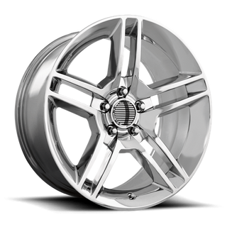 OE Creations PR101 Chrome 18x10 +24 5x114.3mm 70.7mm