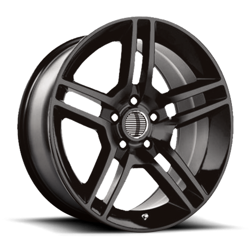 OE Creations PR101 Gloss Black 18x9 +30 5x114.3mm 70.7mm - WheelWiz