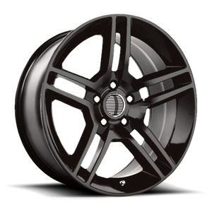 OE Creations PR101 Gloss Black 18x10 +45 5x114.3mm 70.7mm - WheelWiz