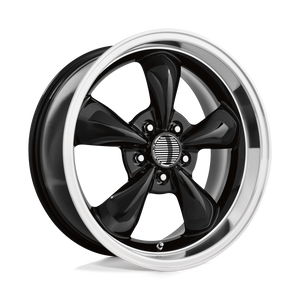 OE Creations PR106 Gloss Black/machined Lip 18x10 +24 5x114.3mm 70.7mm - WheelWiz