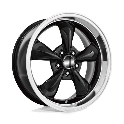 OE Creations PR106 Gloss Black/machined Lip 18x9 +30 5x114.3mm 70.7mm - WheelWiz