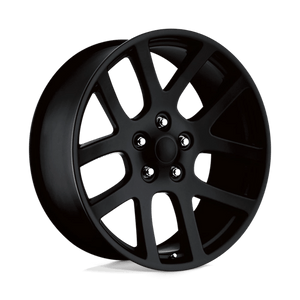 OE Creations PR107 Satin Black 22x10 +25 5x139.7mm 77.8mm - WheelWiz