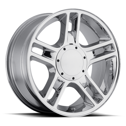 OE Creations PR108 Chrome 20x9 +14 5x135|5x139.7mm 87.1mm - WheelWiz