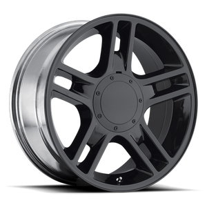 OE Creations PR108 Gloss Black 20x9 +30 6x135mm 87.1mm - WheelWiz