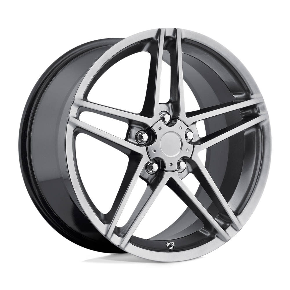 OE Creations PR117 Hyper Black 18x9.5 +40 5x120.65mm 70.7mm - WheelWiz