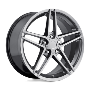 OE Creations PR117 Hyper Black 18x9.5 +40 5x120.65mm 70.7mm - WheelWiz