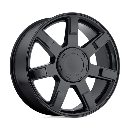 OE Creations PR122 Gloss Black 22x9 +31 6x139.7mm 78.1mm - Wheelwiz
